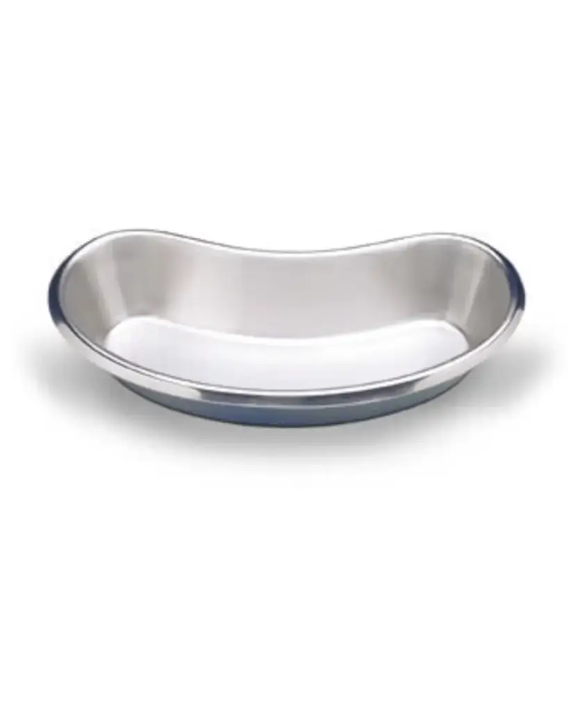 MedPro Autoclavable Stainless Steel Emesis Basin 26 oz, 10" Kidney Basin 