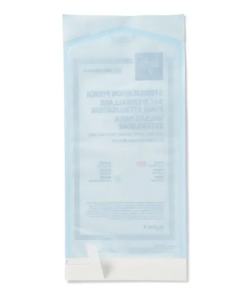 Medline Self-Sealing Steam Sterilization Pouch, 8" x 16" (20.32 cm x 40.64 cm) | MPP100546GS